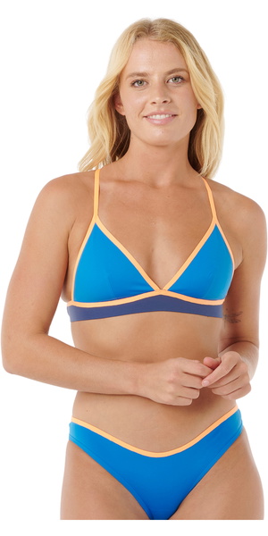 2026 Rip Curl Mujer Top De Bikini Mirage Fusion Xback Tri 0S7WSW - Blue